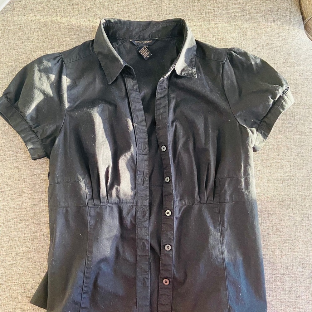 BANANA REPUBLIC Good Size 10 Button Up Blouse